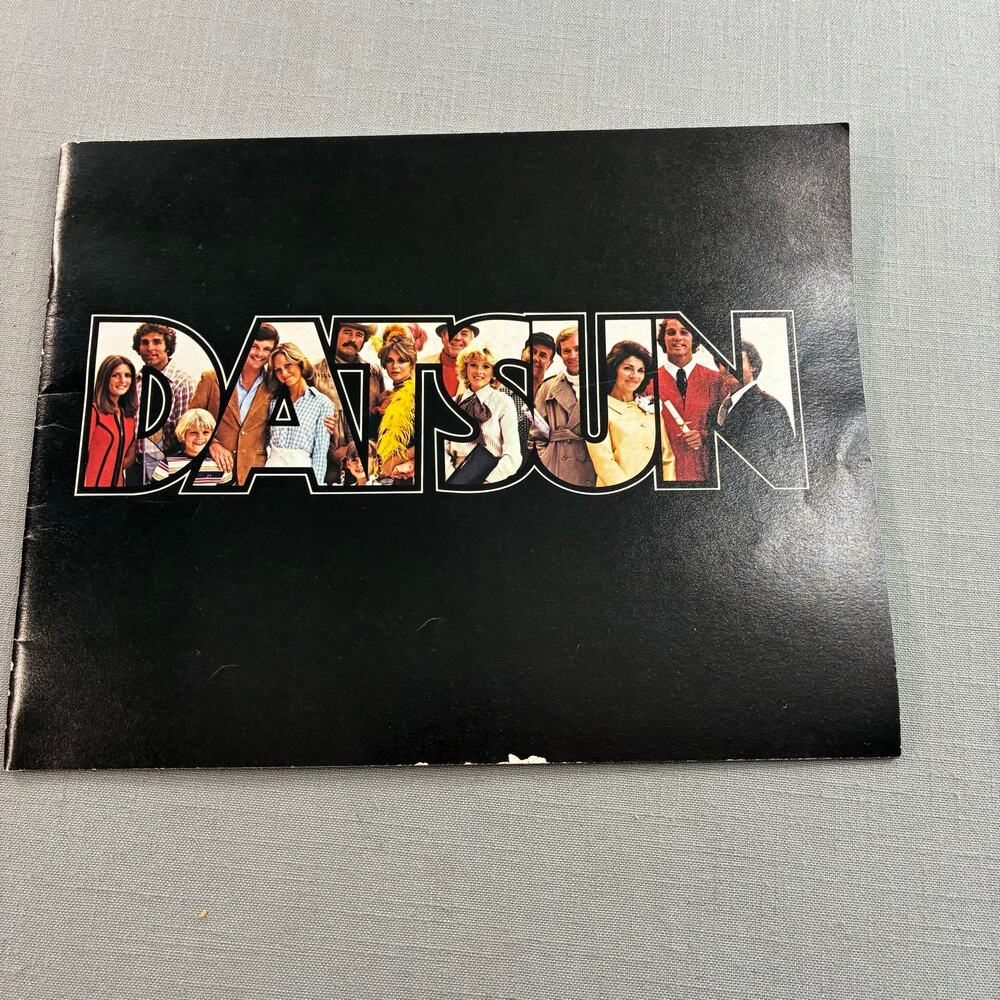 Vintage 1978 Datsun Full Line Car Sales Catalog 280Z 510 810 B210 See Descr